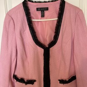 Pink Tweed Jacket